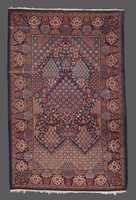 Antique Keshan rug Persia circa 138da0