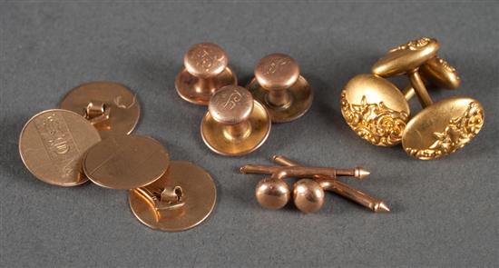 Group of 14K gold Victorian and 138dde