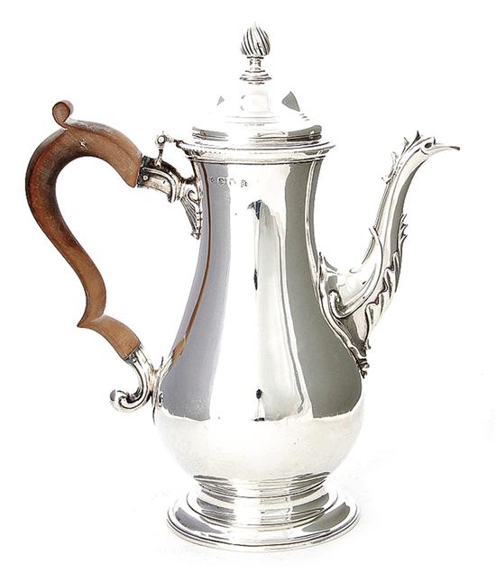 George III sterling coffeepot by 138ed2