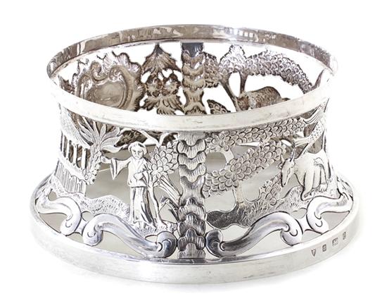 Edwardian silver dish ring by Israel 138ed7