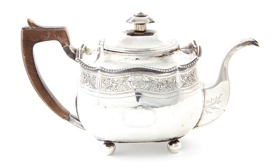 Georgian sterling teapot London 138ee4