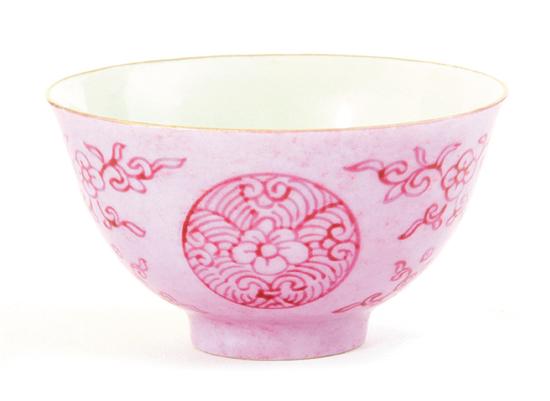 Chinese Qianlong period pink-on-pink
