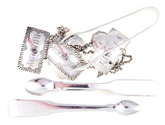Collection sterling sugar tongs 138fa9