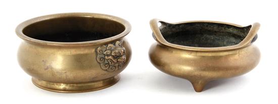 Chinese bronze incense bowls Late 138fb2