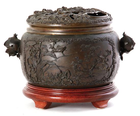 Japanese bronze sensor Meiji period 138fcf