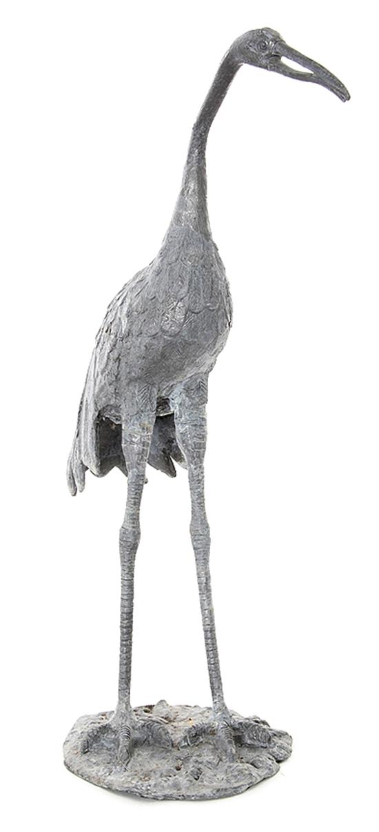 English lead crane by H. Crowther