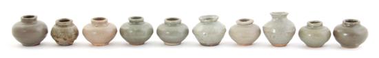 Chinese celadon inkpots Song or