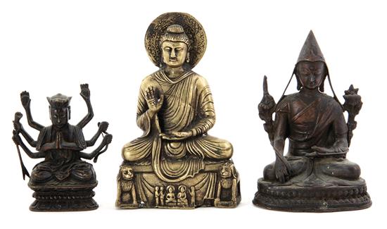 Chinese and Tibetan Buddhist bronze 13901d