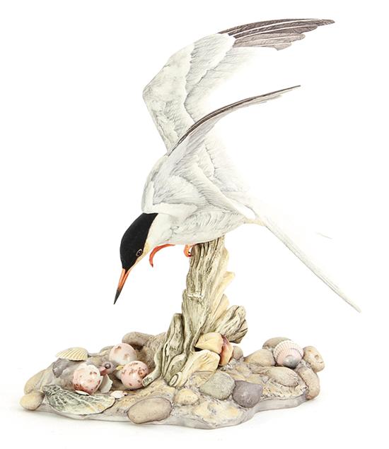 Boehm Common Tern marked on underside: