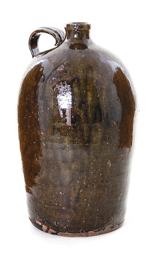 Southern stoneware jug Mossy Creek 1390b1