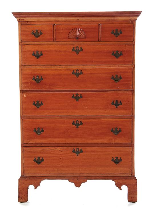 American Chippendale carved cherry 1390d7