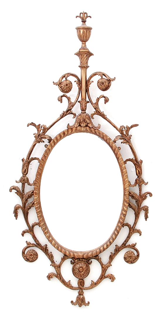 Georgian style mirror 19th century 1390e7