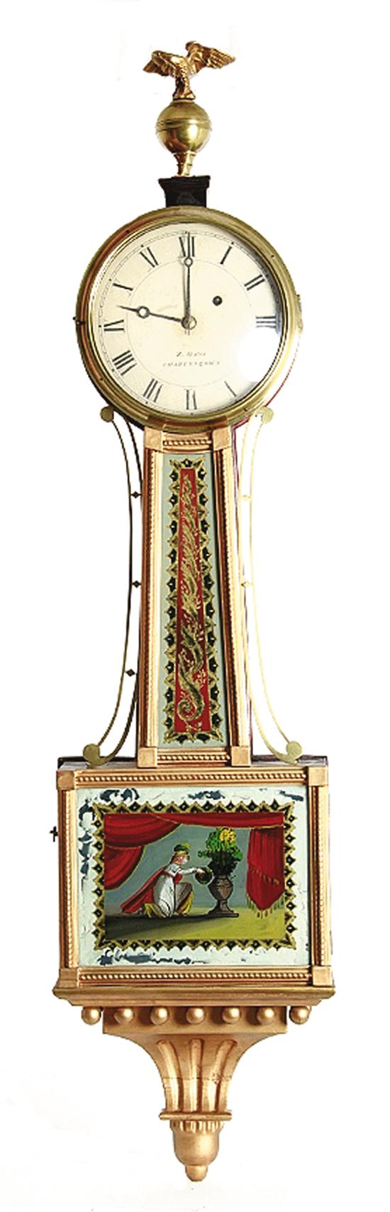 Classical gilt and eglomise banjo 1390ec