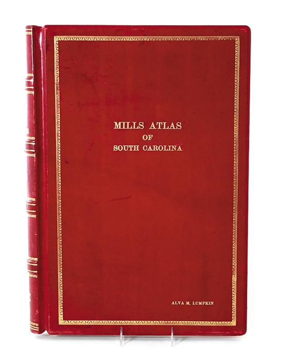 Rare book Robert Mills 1825 Atlas 1390fd