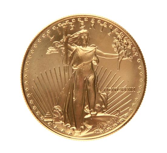 US 1989 American Eagle 50 gold 139123