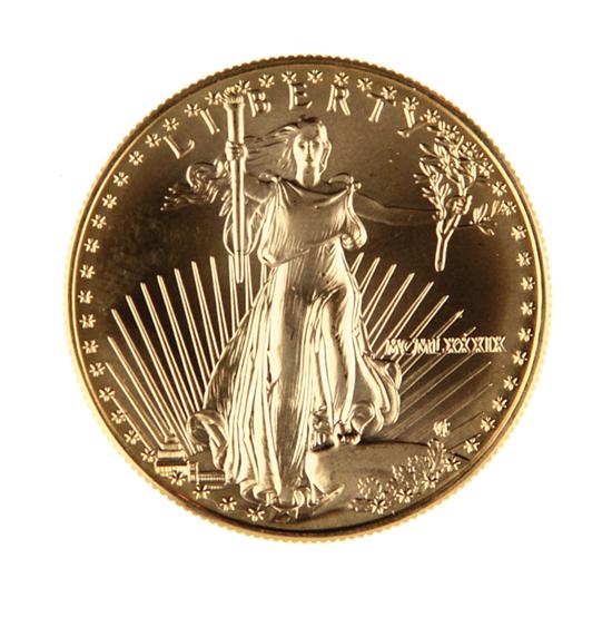 US 1989 American Eagle 50 gold 139128