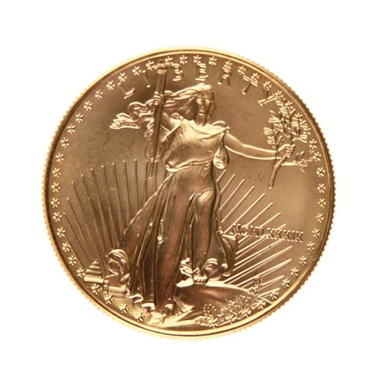 US 1989 American Eagle 50 gold 139124