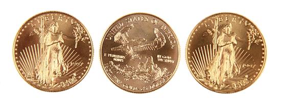 US 1997 American Eagle $25 gold coins