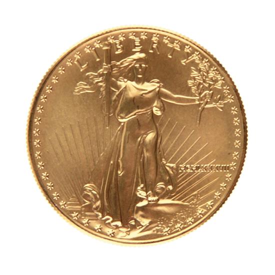US 1987 American Eagle 50 gold 139133