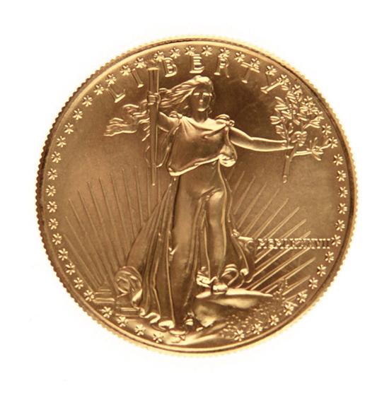 US 1987 American Eagle 50 gold 139134