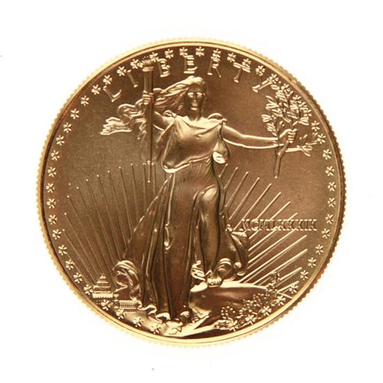 US 1989 American Eagle 50 gold 13912f