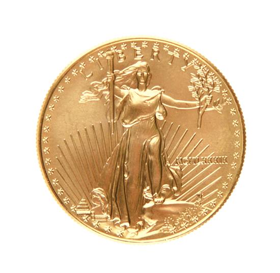 US 1989 American Eagle 50 gold 13913c