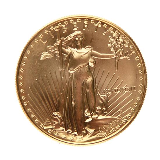 US 1989 American Eagle 50 gold 13913d