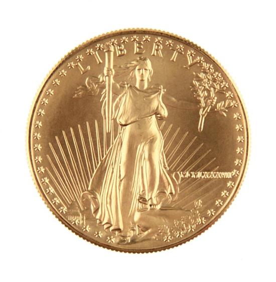US 1987 American Eagle 50 gold 139140