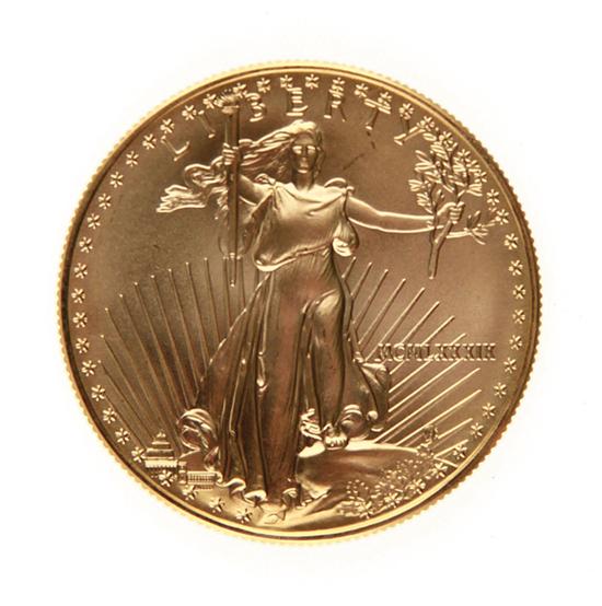 US 1989 American Eagle 50 gold 139139