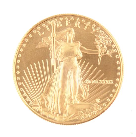 US 1989 American Eagle 50 gold 13913b