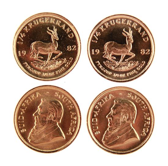 South African 1982 1 4 Krugerrand 139202