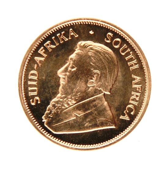 South African 1978 Krugerrand gold