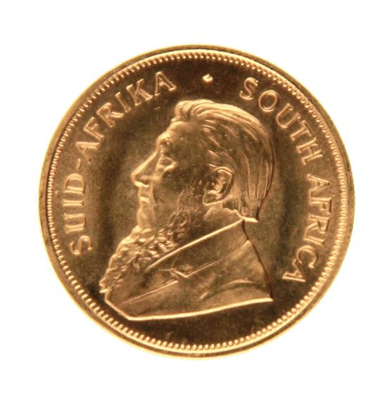 South African 1978 Krugerrand gold