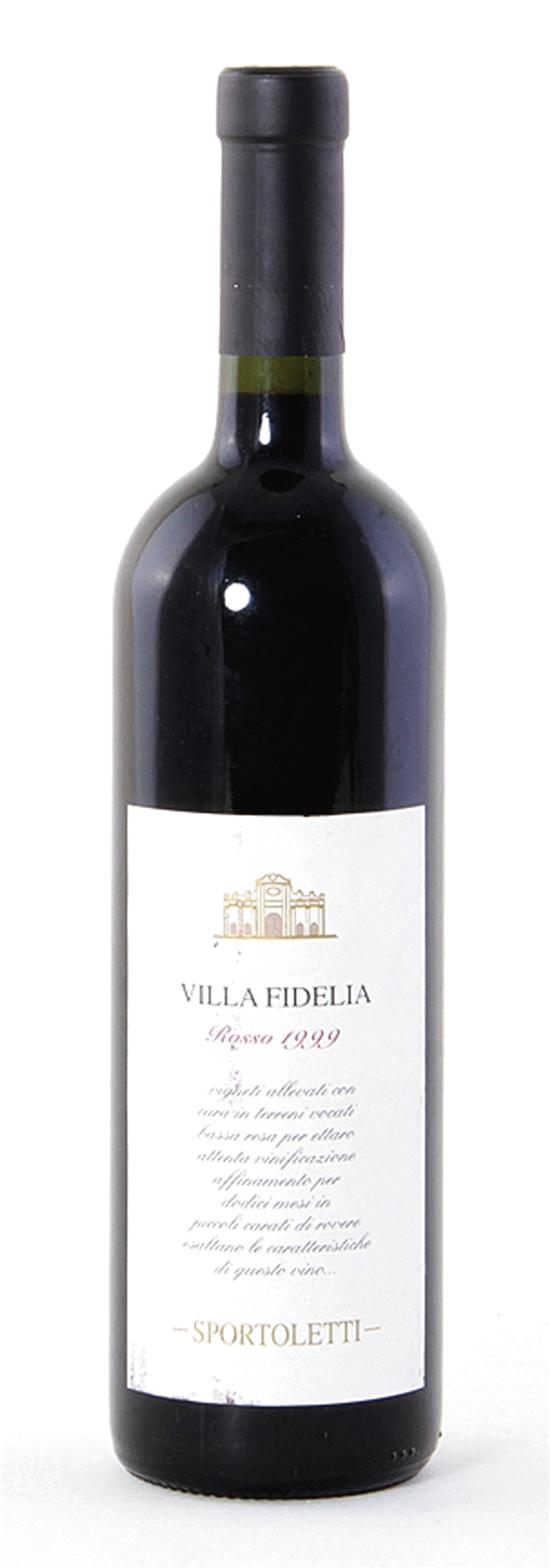 Villa Fidelia Rosso 1999 red Bordeaux 13925d