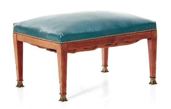 Continental mahogany stool first 139287