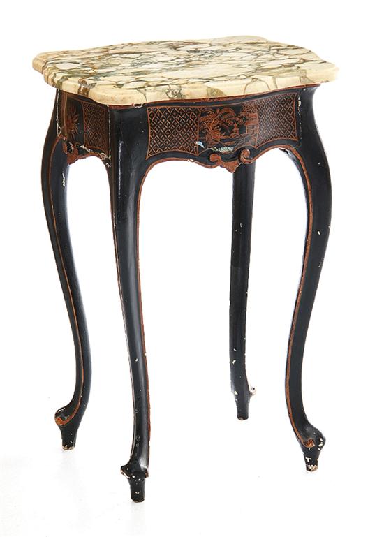 Louis XV style marbletop stand