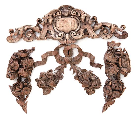 Continental carved wood architectural 1392c8