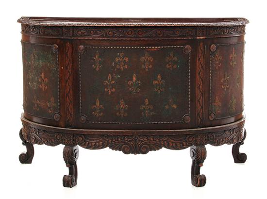French carved oak and decorated 139303