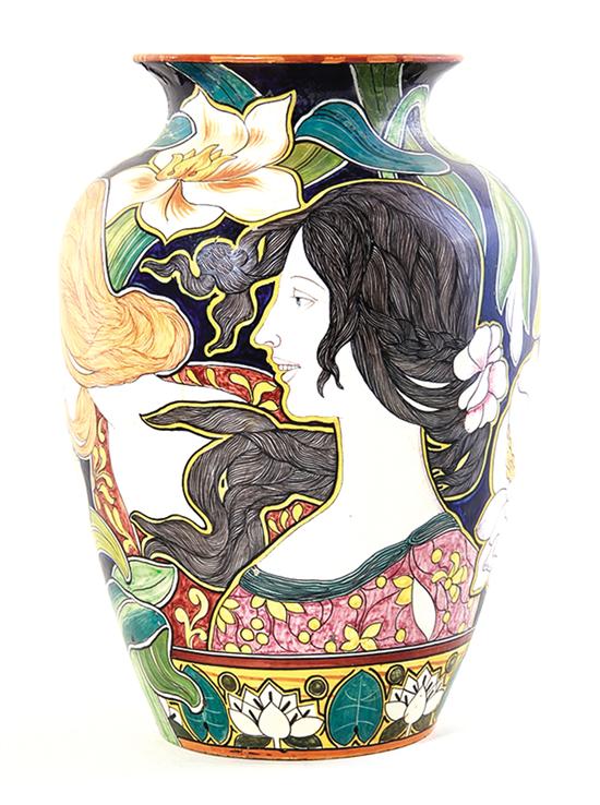 Art Nouveau ceramic vase early 139371