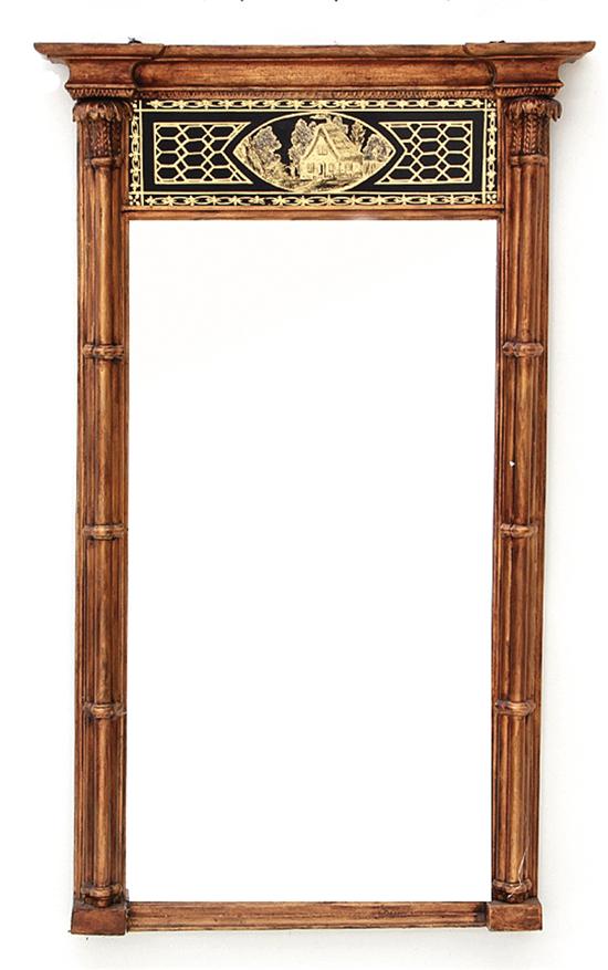 Regency giltwood pier mirror early 139379