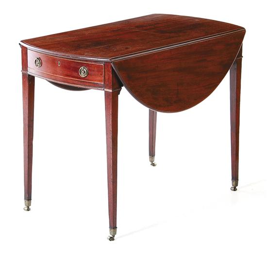 English mahogany pembroke table 13938a