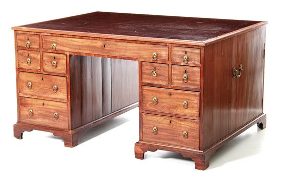 Georgian style mahogany partner s 139387