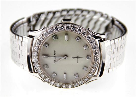 Gentleman's Hamilton diamond and