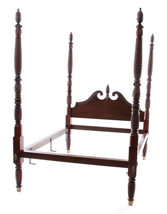 American Classical carved mahogany 13946b