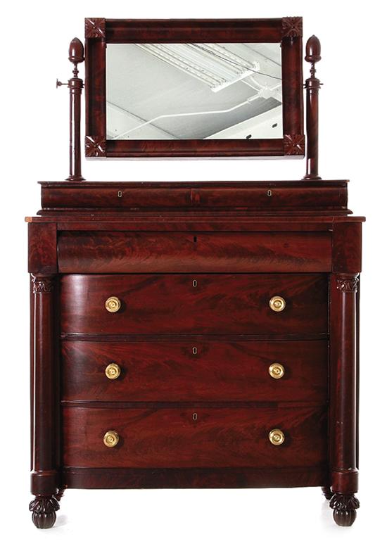 New York Classical mahogany gentleman's