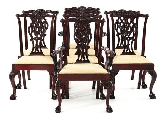 Set of eight Centennial Chippendale 1394bb