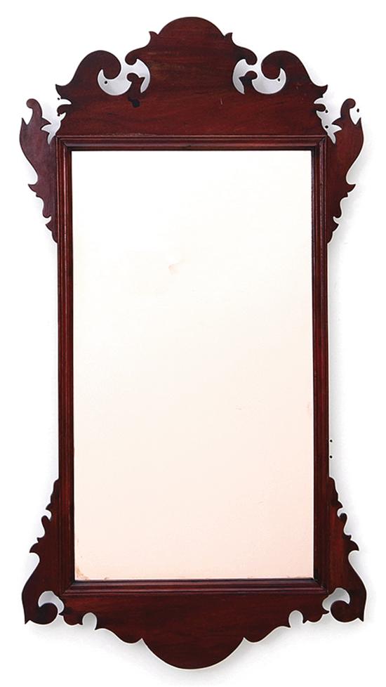 Chippendale style mahogany mirror 1394d7