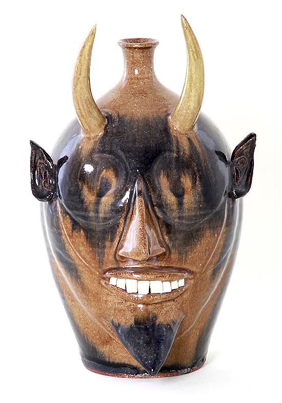 Don Craig devil face jug North 139511