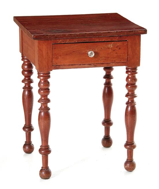 Kentucky walnut one drawer stand 139540