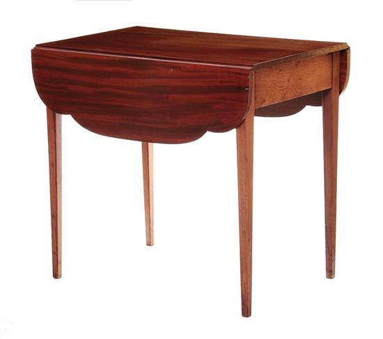 Federal mahogany Pembroke table 13954b